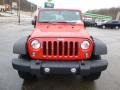 2014 Flame Red Jeep Wrangler Sport 4x4  photo #8