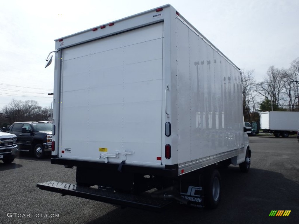 2014 Express Cutaway 3500 Moving Van - Summit White / Medium Pewter photo #6