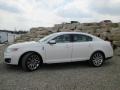 2010 White Suede Lincoln MKS EcoBoost AWD  photo #3