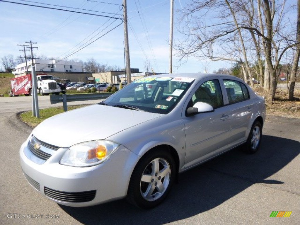 2006 Cobalt LT Sedan - Ultra Silver Metallic / Gray photo #1