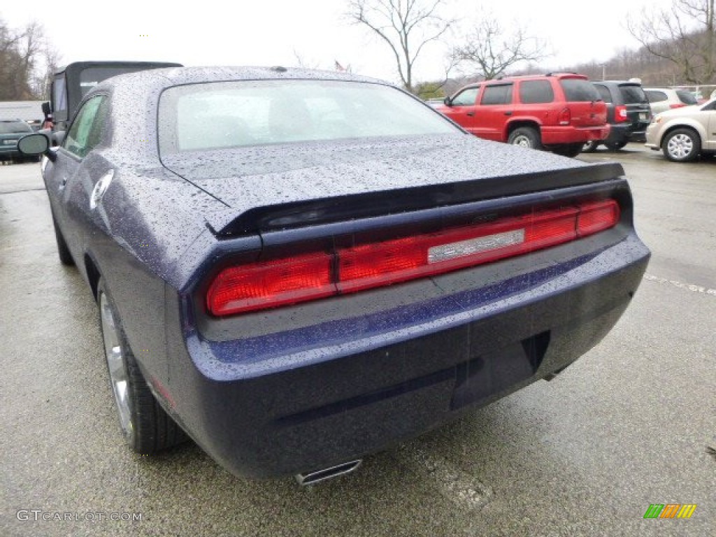 2014 Challenger R/T - Jazz Blue Pearl Coat / Dark Slate Gray photo #3