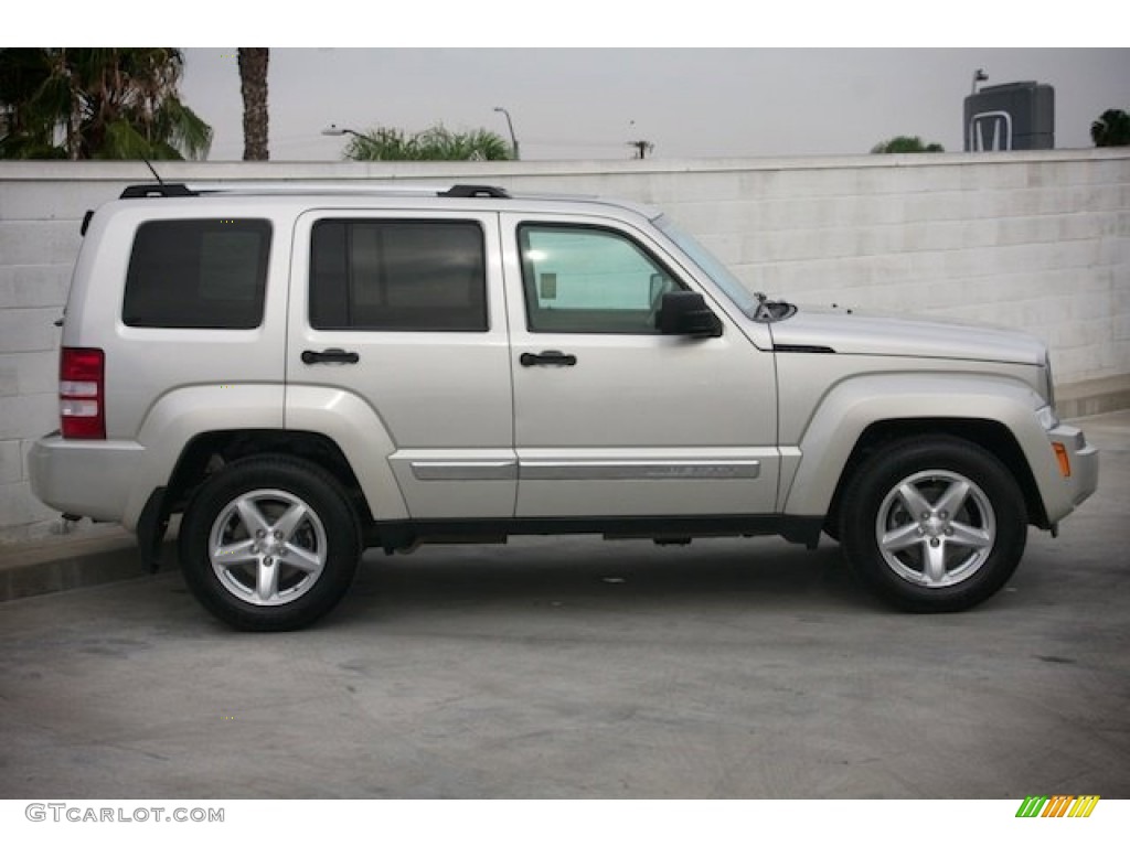 Light Graystone Pearl 2008 Jeep Liberty Limited Exterior Photo #92472502