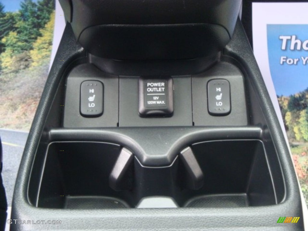 2012 CR-V EX-L 4WD - Opal Sage Metallic / Black photo #24