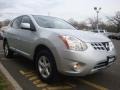 2013 Brilliant Silver Nissan Rogue S AWD  photo #3