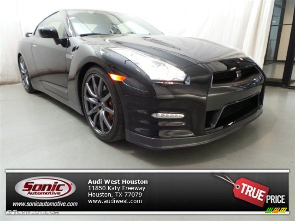 2013 GT-R Premium - Jet Black / Black photo #1