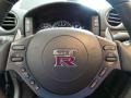 2013 Nissan GT-R Black Interior Steering Wheel Photo