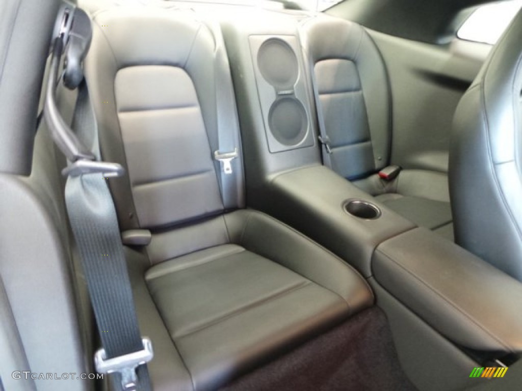 2013 Nissan GT-R Premium Rear Seat Photos