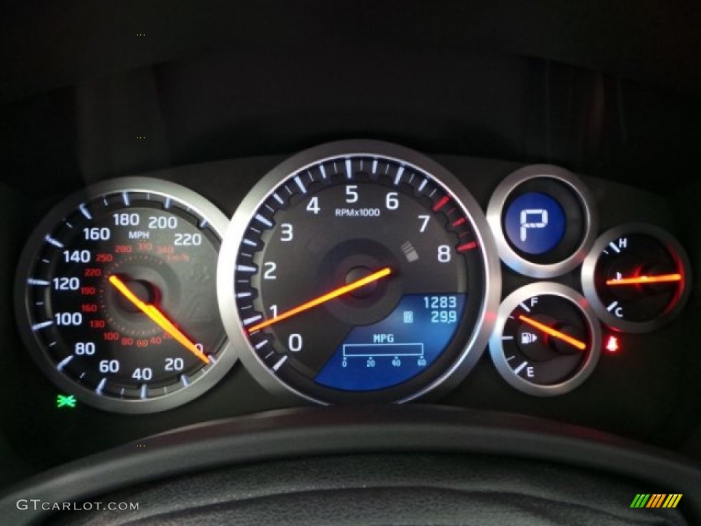 2013 Nissan GT-R Premium Gauges Photo #92474551