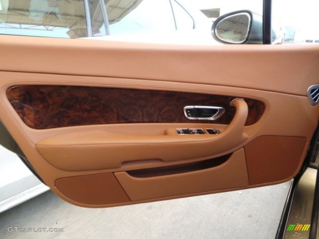 2007 Bentley Continental GT Standard Continental GT Model Saddle Door Panel Photo #92474716