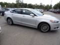 2014 Ingot Silver Ford Fusion Titanium  photo #13