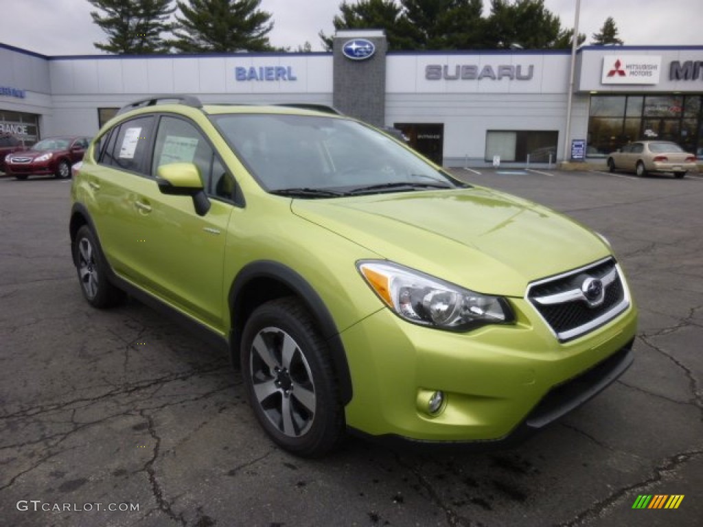 2014 XV Crosstrek Hybrid Touring - Plasma Green / Black photo #1