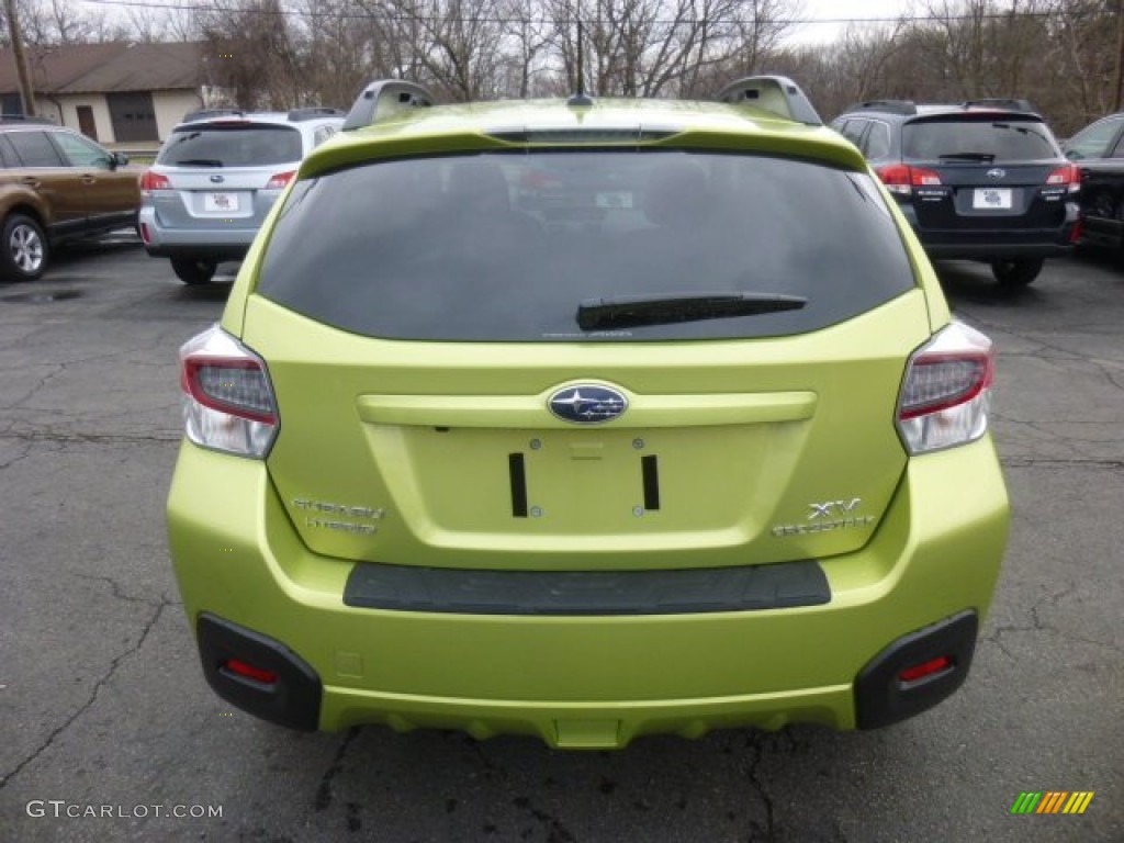 2014 XV Crosstrek Hybrid Touring - Plasma Green / Black photo #5