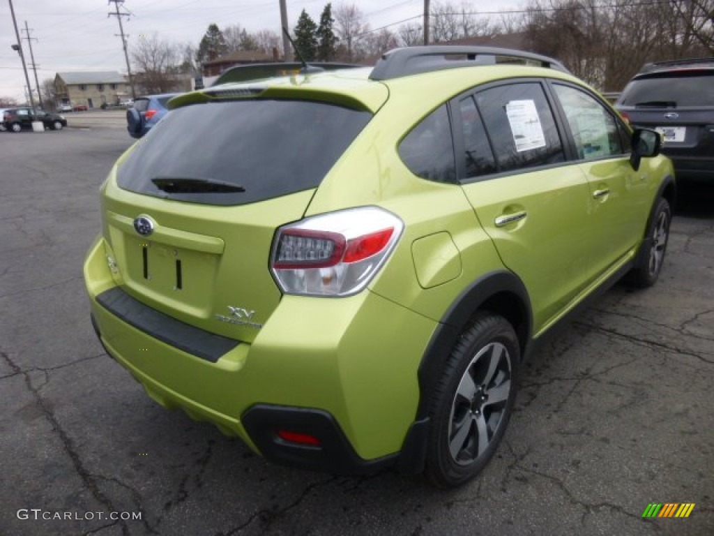 2014 XV Crosstrek Hybrid Touring - Plasma Green / Black photo #6