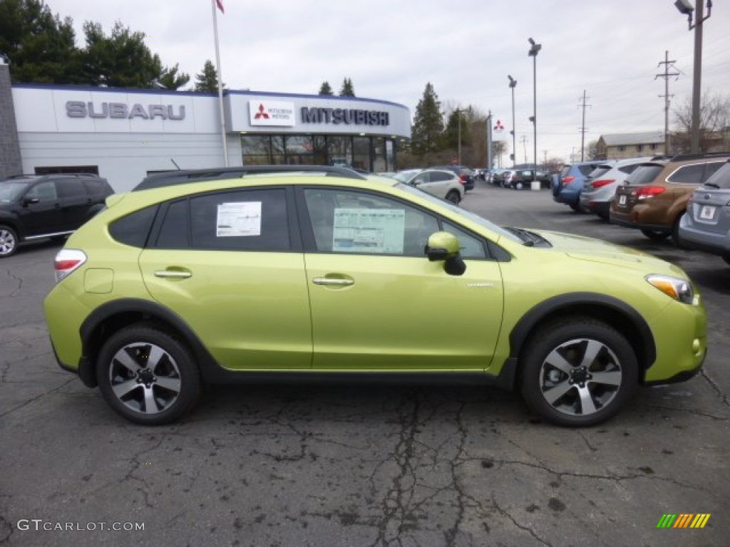2014 XV Crosstrek Hybrid Touring - Plasma Green / Black photo #7