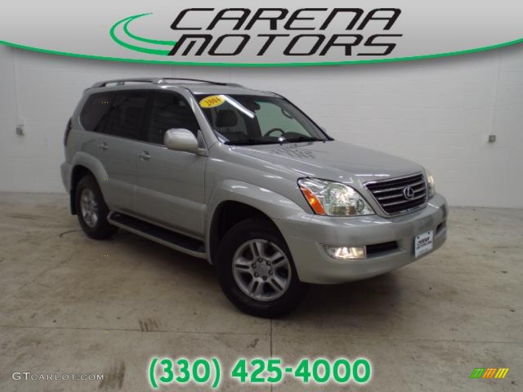 2004 GX 470 - Silver Pine Metallic / Dark Gray photo #1