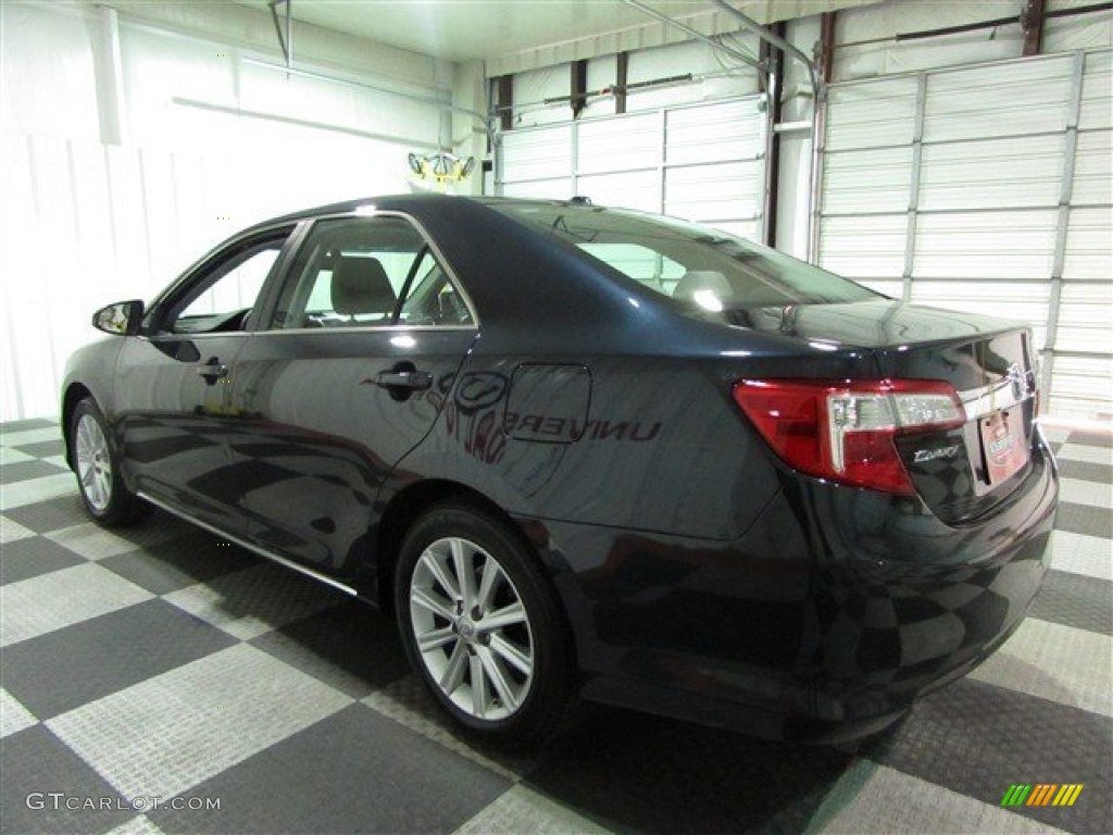 2014 Camry XLE - Attitude Black Metallic / Ash photo #4