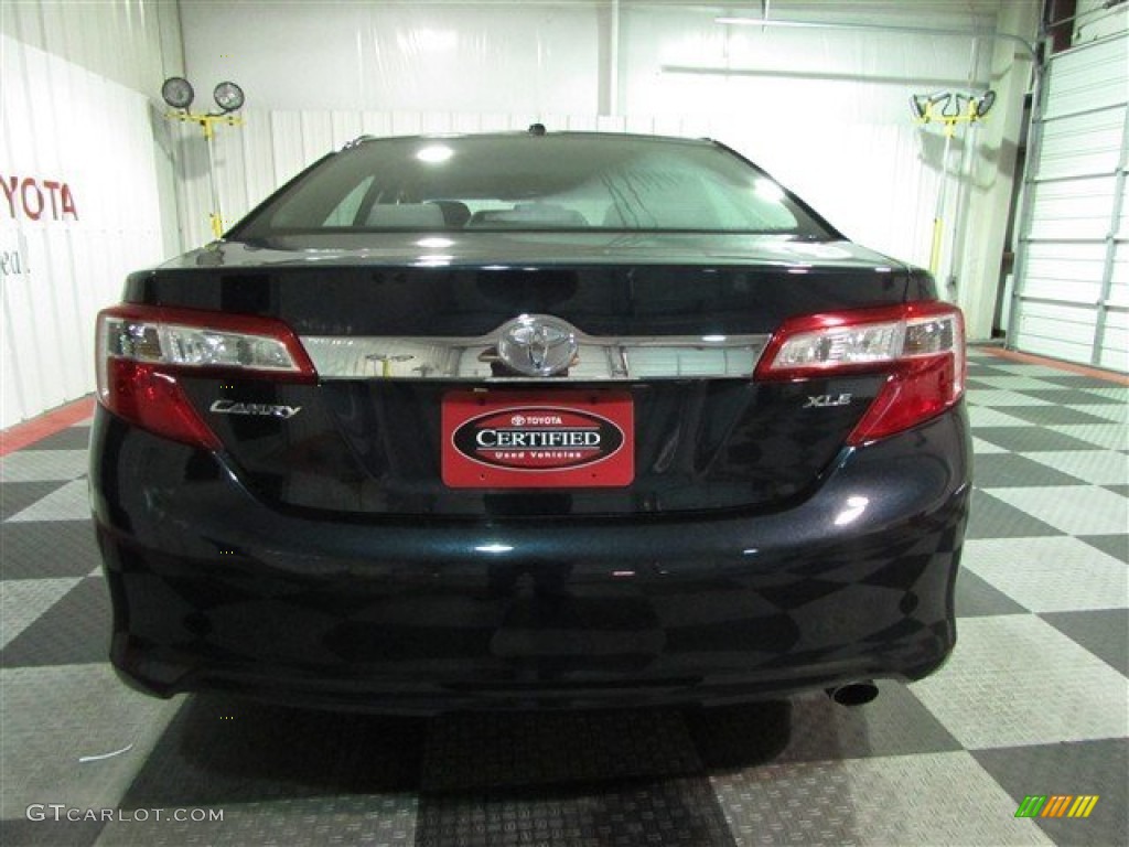 2014 Camry XLE - Attitude Black Metallic / Ash photo #5