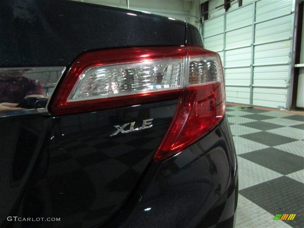 2014 Camry XLE - Attitude Black Metallic / Ash photo #6