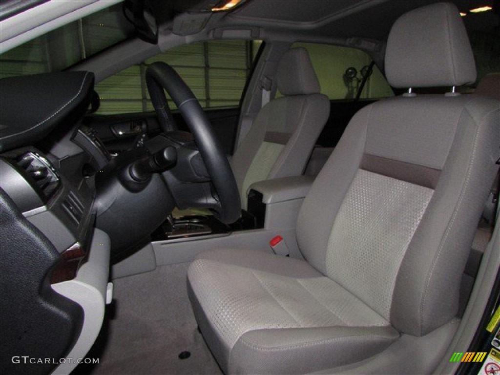 2014 Camry XLE - Attitude Black Metallic / Ash photo #11