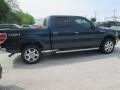 2014 Blue Jeans Ford F150 Lariat SuperCrew 4x4  photo #3