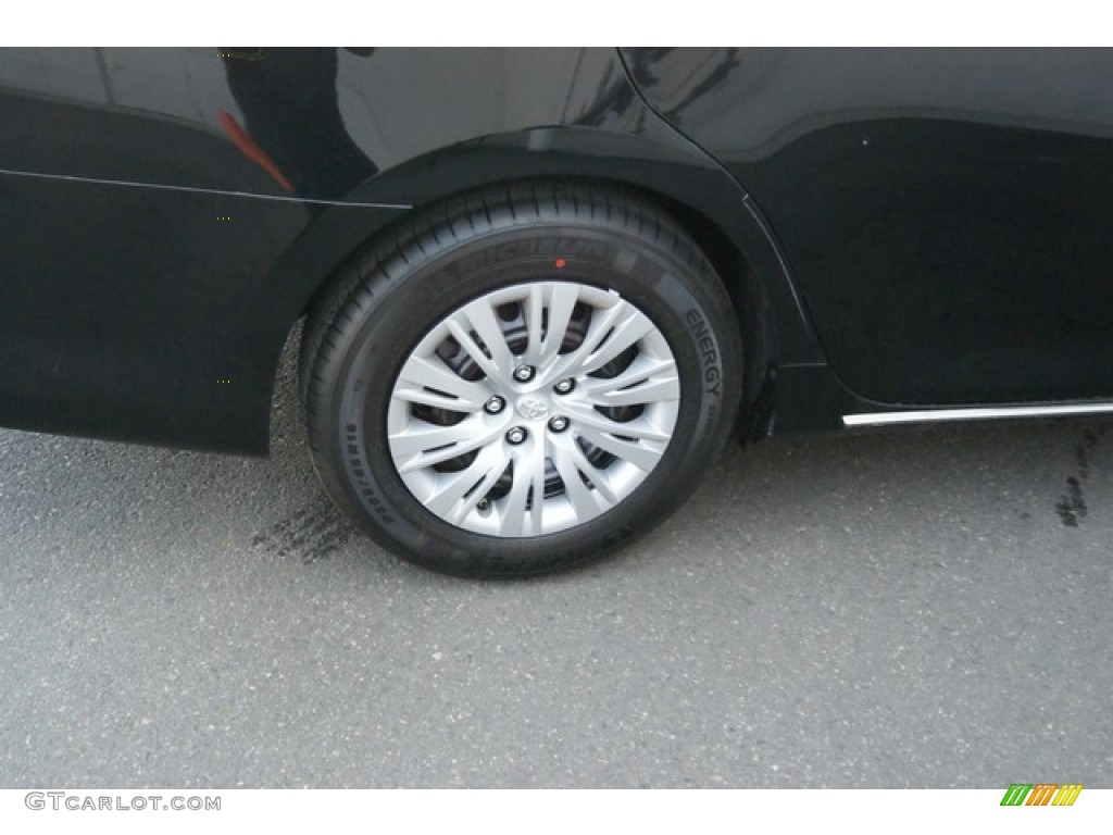 2014 Camry LE - Attitude Black Metallic / Ash photo #9