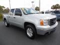 Pure Silver Metallic - Sierra 1500 SLE Crew Cab 4x4 Photo No. 10