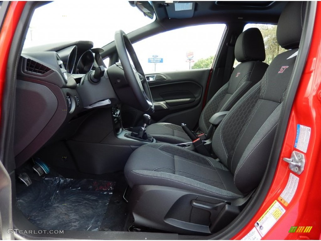 2014 Ford Fiesta ST Hatchback Front Seat Photo #92479820