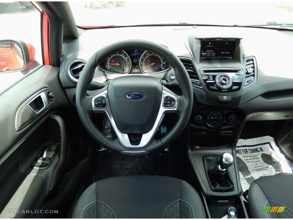 2014 Ford Fiesta ST Hatchback Dashboard Photos