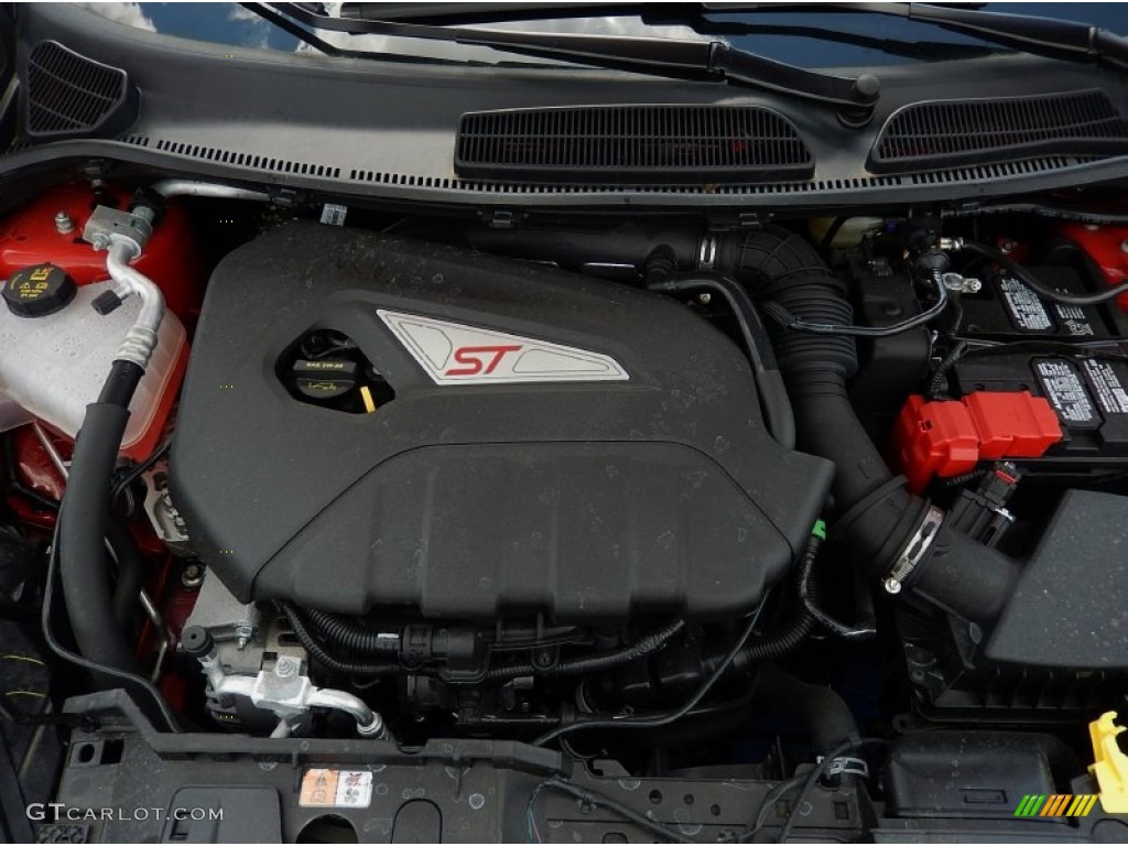 2014 Ford Fiesta ST Hatchback 1.6 Liter EcoBoost DI Turbocharged DOHC 16-Valve Ti-VCT 4 Cylinder Engine Photo #92479946