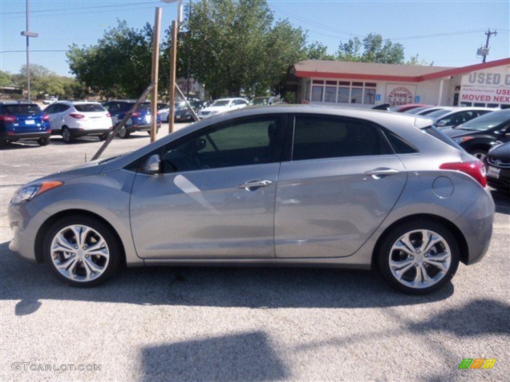 2014 Elantra GT - Titanium Gray Metallic / Blue photo #3