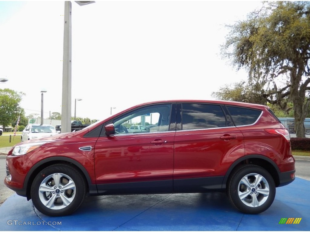 2014 Escape SE 2.0L EcoBoost - Ruby Red / Medium Light Stone photo #2