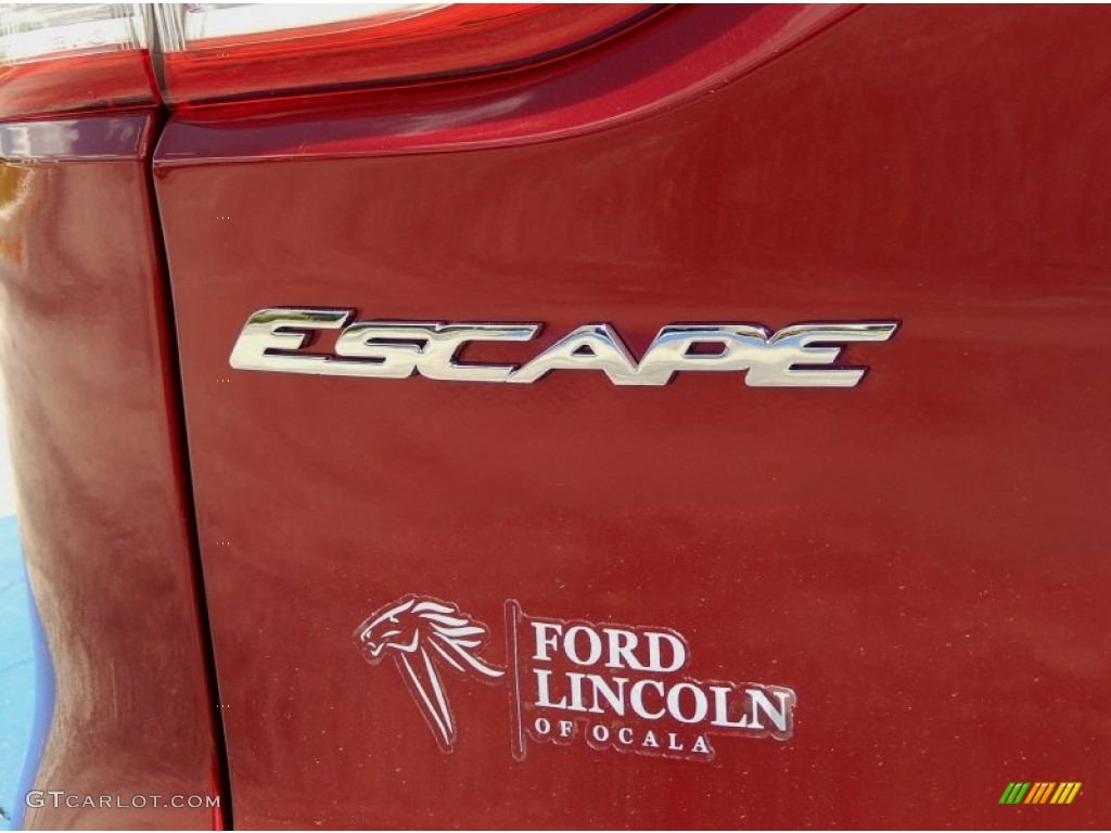 2014 Escape SE 2.0L EcoBoost - Ruby Red / Medium Light Stone photo #4