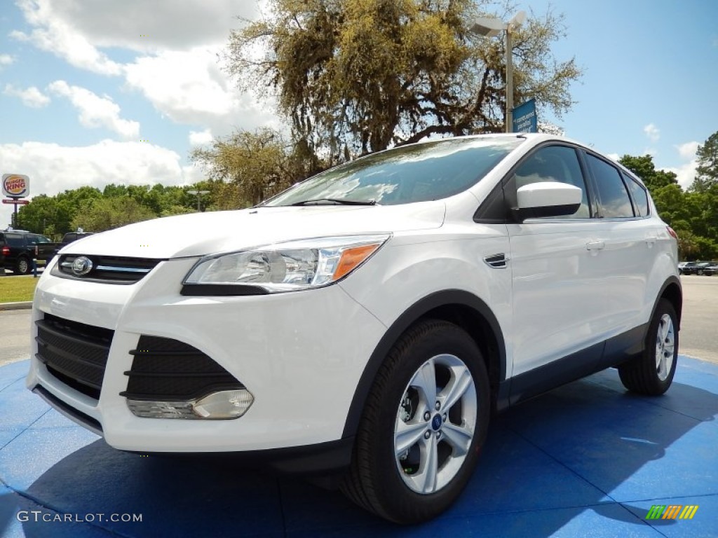 2014 Escape SE 2.0L EcoBoost - Oxford White / Medium Light Stone photo #1