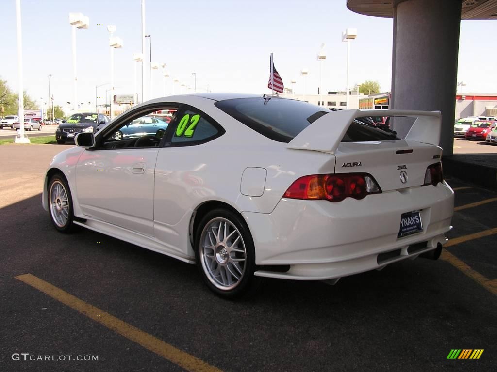 2002 RSX Type S Sports Coupe - Premium White Pearl / Titanium photo #2