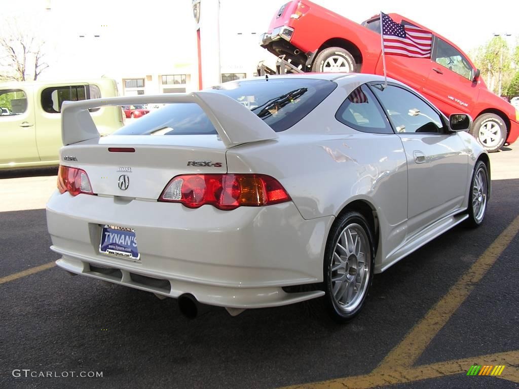2002 RSX Type S Sports Coupe - Premium White Pearl / Titanium photo #4