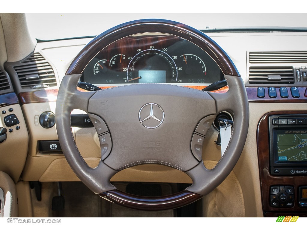 2002 Mercedes-Benz S 500 Sedan Steering Wheel Photos