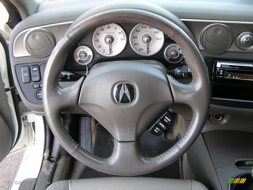 2002 RSX Type S Sports Coupe - Premium White Pearl / Titanium photo #8
