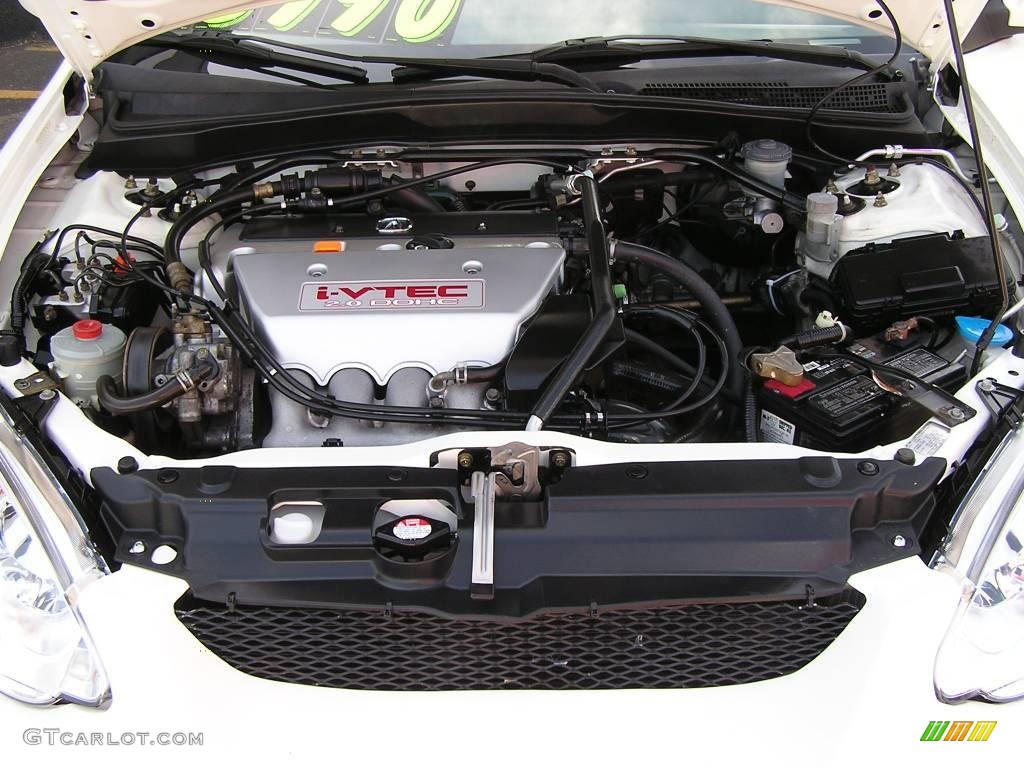 2002 RSX Type S Sports Coupe - Premium White Pearl / Titanium photo #14