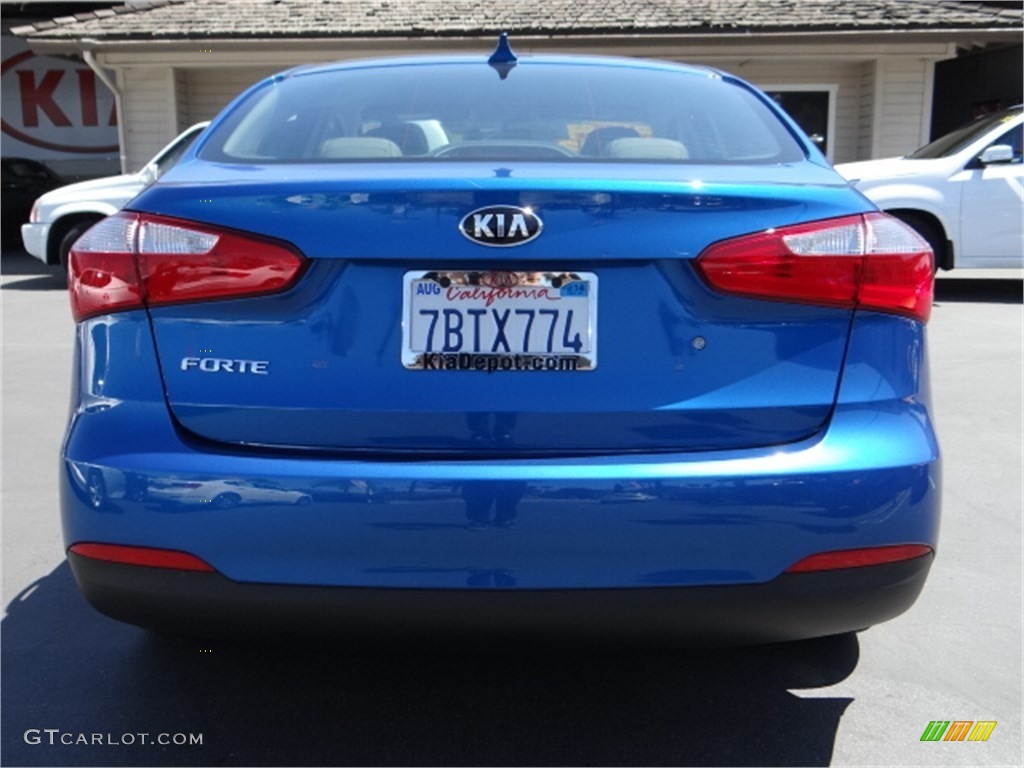 2014 Forte LX - Abyss Blue / Gray photo #8