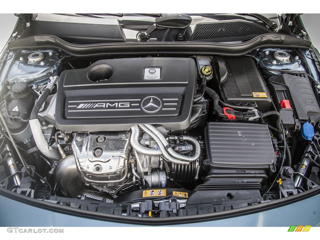 2014 Mercedes-Benz CLA 45 AMG 2.0 Liter AMG Turbocharged DI DOHC 16-Valve VVT 4 Cylinder Engine Photo #92483174