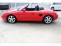 Guards Red 1999 Porsche Boxster Standard Boxster Model Exterior