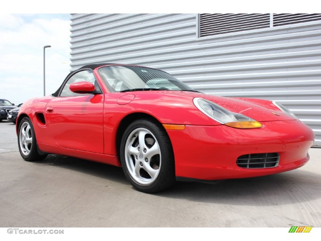Guards Red 1999 Porsche Boxster Standard Boxster Model Exterior Photo #92483270