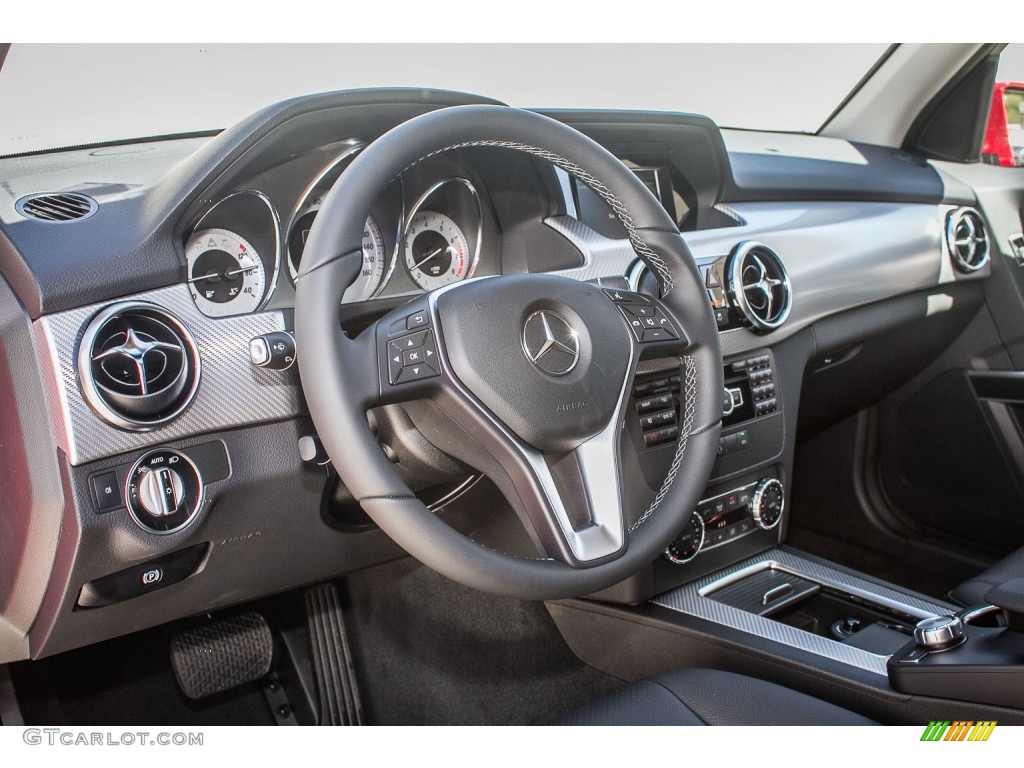 2014 Mercedes-Benz GLK 350 Black Dashboard Photo #92483288