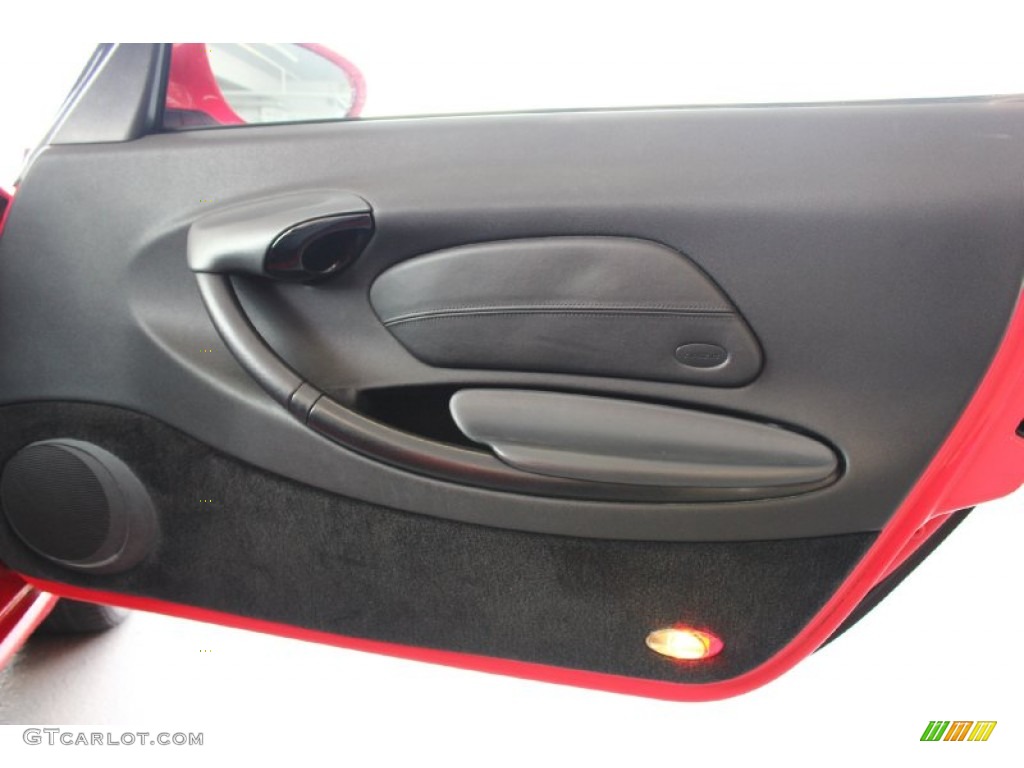 1999 Porsche Boxster Standard Boxster Model Black Door Panel Photo #92483402