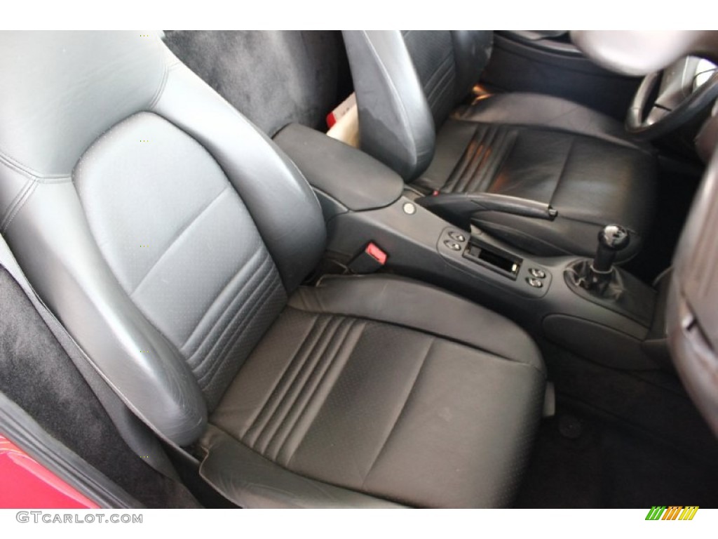 Black Interior 1999 Porsche Boxster Standard Boxster Model Photo #92483432