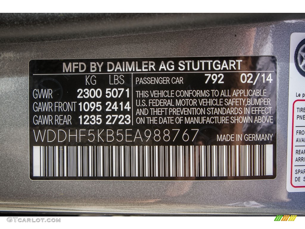 2014 E 350 Sedan - Paladium Silver Metallic / Silk Beige/Espresso Brown photo #6