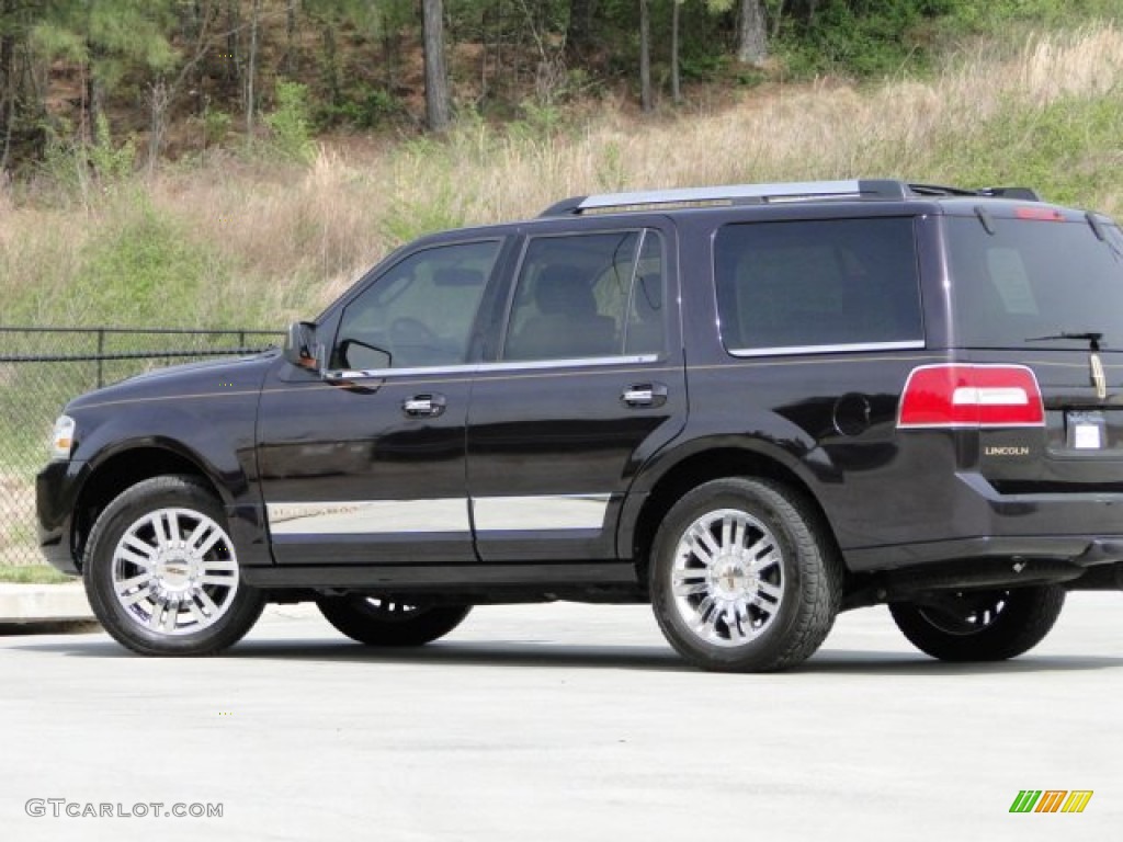 2007 Navigator Ultimate - Dark Amethyst Metallic / Camel/Sand photo #7