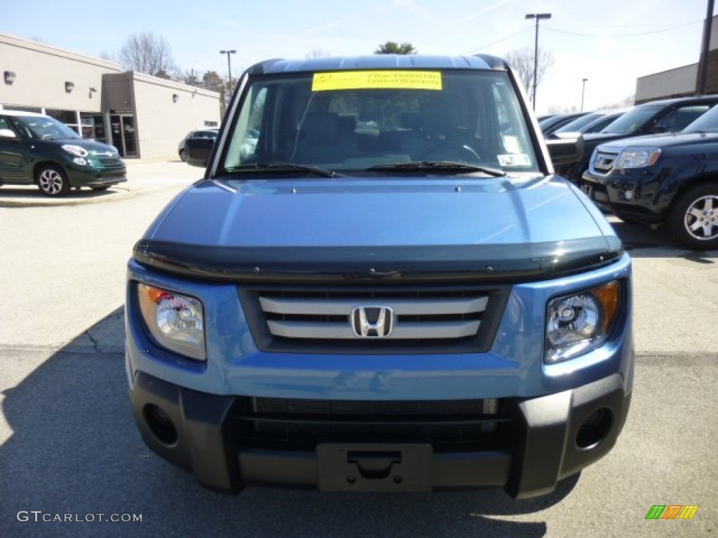 2008 Element EX AWD - Atomic Blue Metallic / Gray/Black photo #2