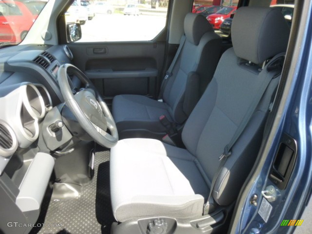 2008 Element EX AWD - Atomic Blue Metallic / Gray/Black photo #16