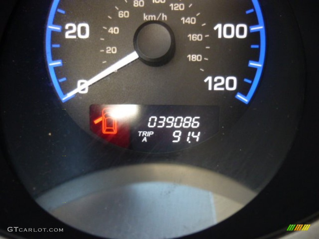 2008 Element EX AWD - Atomic Blue Metallic / Gray/Black photo #20
